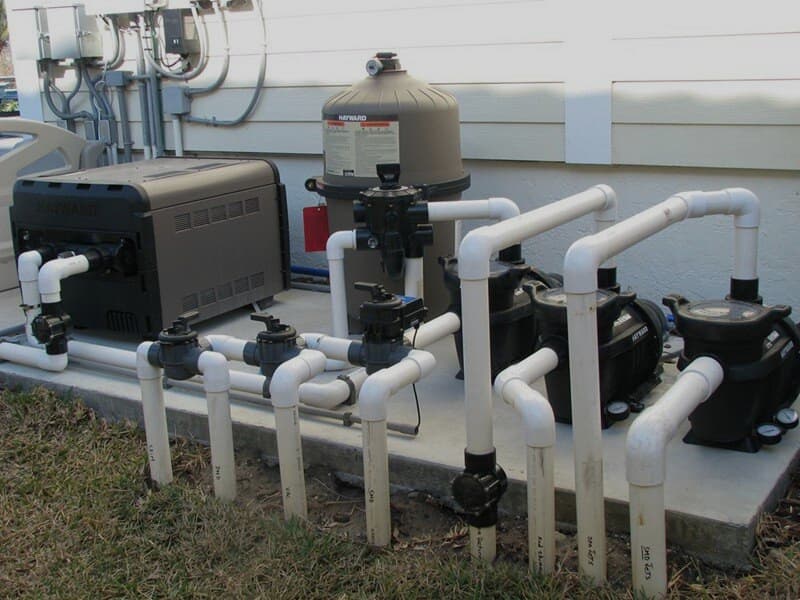 Pool equipment maintenance